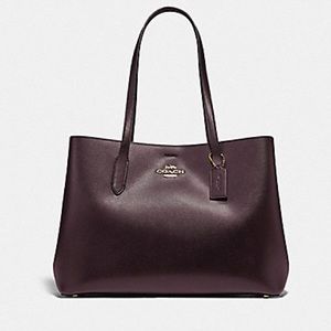 NWT COACH Large Avenue Carryall Oxblood